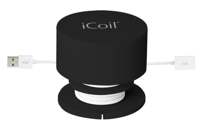 BLACK iCoilÂ® REGULAR WHITE CABLE