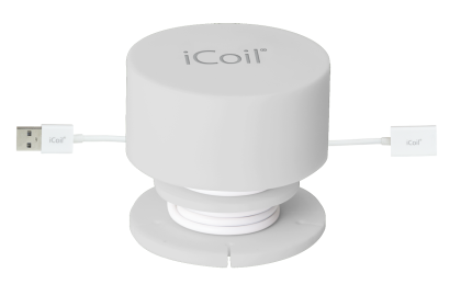 WHITE iCoilÂ® REGULAR WHITE CABLE