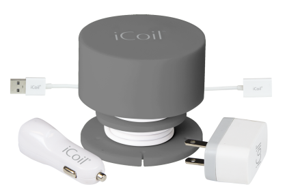 GRAY iCoilÂ® PLUS WHITE CABLE