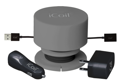 GRAY iCoilÂ® PLUS BLACK CABLE