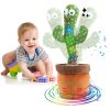 Baby Dancing Cactus Talking Cactus Toys; Wriggle Singing Cactus Repeats What You Say; Baby Boy Toys; Plush Electric Speaking Cactus ; Baby Girl 15 Sec