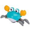 Crawling Crab Baby Toy with Music and LED Light for Kid Interactive Learning Toy Automatically Avoid Obstacles Walking Dancing Toy