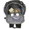 Baby Boom Adjustable Shoulder Strap Inside Pockets Backpack Diaper Bags, Black