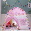 Kids Play Tent Princess Playhouse Pink Castle Play Tent