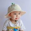 Khaki Kids Baby Cute Bucket Hat Sun Protection Sun Hat