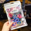 2Bag/set Baby Girl Elastic Hair Bands Multicolor Kids Ponytail Holder Rubber Bands Children Hair Ring Baby Girl Hair Accessories