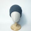 Gray Warm Solid Color Knitted Beanies Hat for Boys Girls