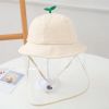 Khaki Kids Baby Cute Bucket Hat Sun Protection Sun Hat