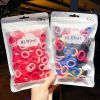 2Bag/set Baby Girl Elastic Hair Bands Multicolor Kids Ponytail Holder Rubber Bands Children Hair Ring Baby Girl Hair Accessories