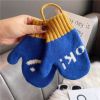 Winter Blue Gloves Mittens for Boys Girls