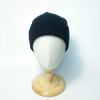 Black Warm Solid Color Knitted Beanies Hat for Boys Girls