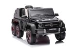 Kids Ride On Cars, Licensed Mercedes-Benz Electric Car for Kids with 6 Wheel Shock Absorber, 24V7AH Super Battery Powered Toy with Remote and Leather