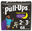 Pull-Ups Boys' Night-Time Training Pants Size 2T-3T;  68 Count