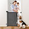 Baby Safety Gate Retractable Door Extra Wide Child Pet Safety Stairs Gate