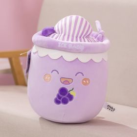 Fashion Cute Milk Tea Plush Toy (Option: Purple-22cm)