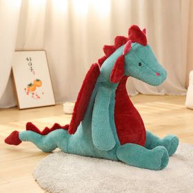 Children Dinosaur Doll Plush Toy Gift (Option: Blue Fire Dragon-40cm)