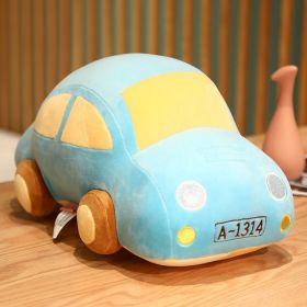 Creative Car Plush Toy Bus Doll Cute Pillow Ragdoll Children's Birthday Gifts (Option: Car Blue-30cm Bus 25cm)