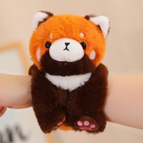 Cute Animal Tiger Lion Snap Hand Ring (Option: Raccoon-23cm)