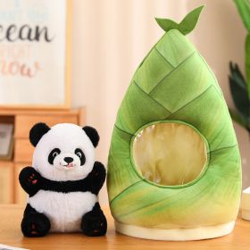 Creative Bamboo Shoot Panda Plush Toy Backpack (Option: Bamboo Shoot Panda-35CM)