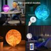 b3D Printing Galaxy Lamp Moonlight USB LED Night Lunar Light Touch Color Changing Moon Lamp