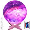 b3D Printing Galaxy Lamp Moonlight USB LED Night Lunar Light Touch Color Changing Moon Lamp