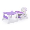 Multipurpose Adjustable Highchair,Children's dining chair for Baby Toddler Dinning Table with Feeding Tray and 5-Point Safety Buckle XH